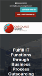 Mobile Screenshot of outsourcenigeria.com
